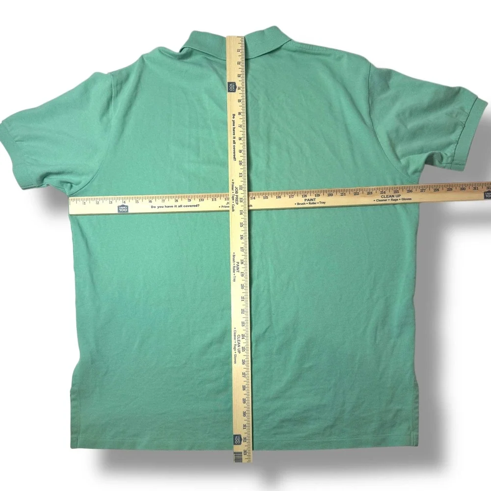 Polo Ralph Lauren Classic Fit Polo Shirt Men's XXL‎ Green Cotton